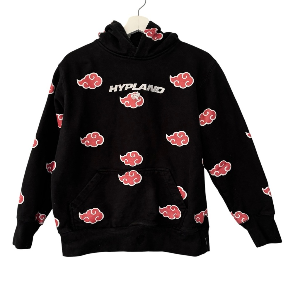 Hypland Shippuden Akatsuki Naruto Hoodie Black Women’s Size Small Anime